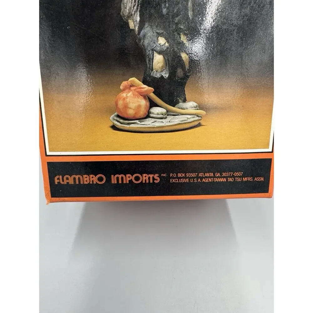 1984 Flambro Emmett Kelly Jr. Clown Figurine Toothache Dentist Limited READ